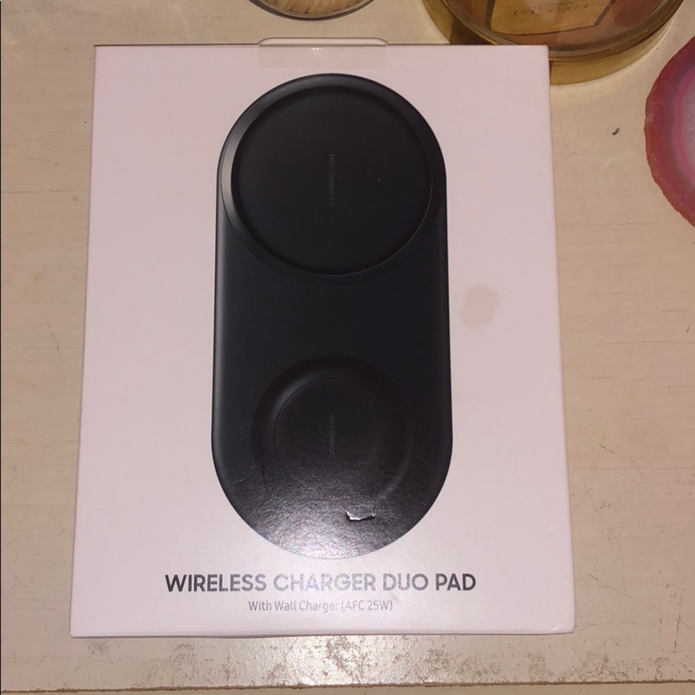 Wireless charger duo pad